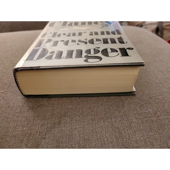 Clear and Present Danger. Tom Clancy 1st Print, 1st Edition. HC, DJ. 1989 - Picture 2 of 11